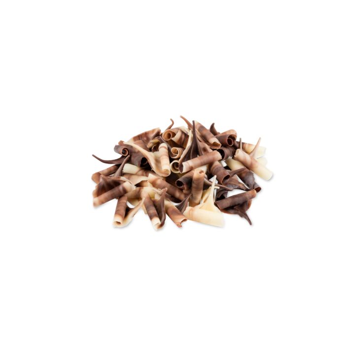 MEGA CHOCOLATE CURLS DARK & WHITE 28MM main product photo