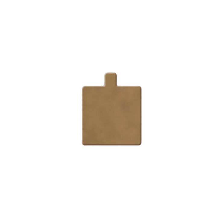 MINI DESSERT BOARD SQUARE GOLD 8CM main product photo