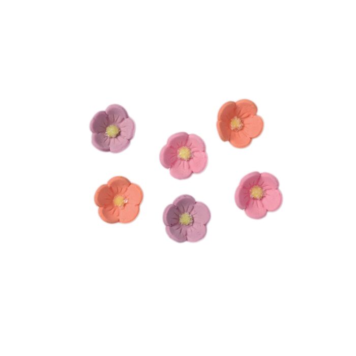 PINK, PEACH & LILAC SUGAR FLOWERS main product photo
