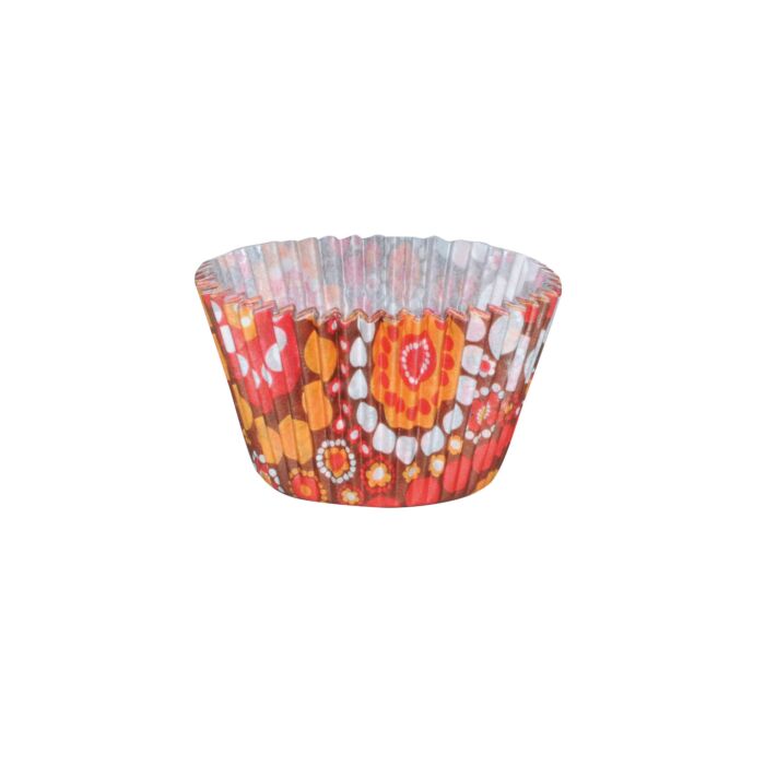 FLORAL RED BAKING CASE 60X52MM main product photo