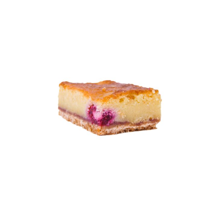 GLUTEN FREE RASPBERRY BAKEWELL CAKE BAR main product photo