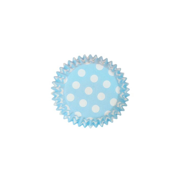 CUPCAKE CASE POLKA BLUE main product photo