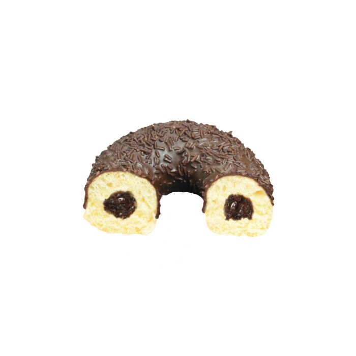 TRIPLE-CHOC FILLED RING DONUT main product photo