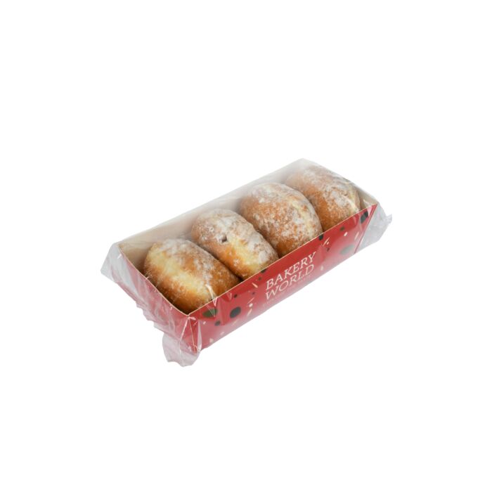 JAM FILLED BALL DONUTS (X4) WRAPPED main product photo