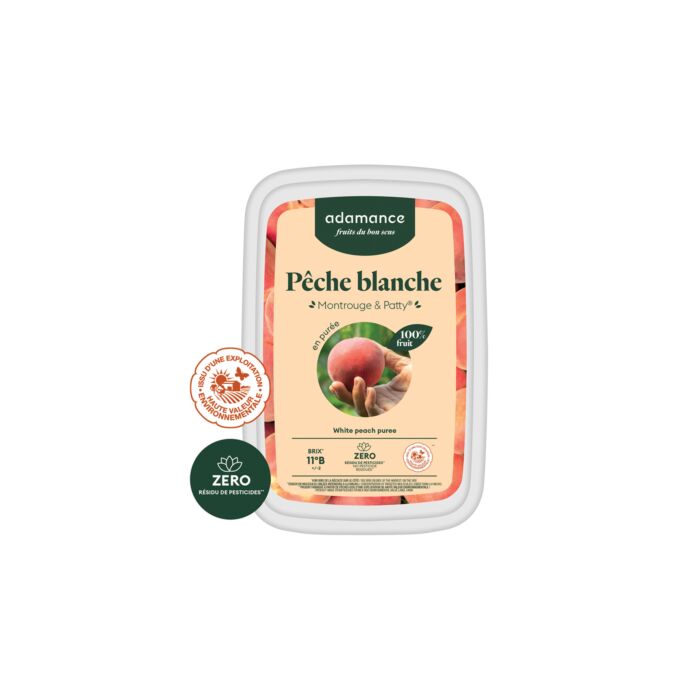 FROZEN WHITE PEACH PURÉE main product photo
