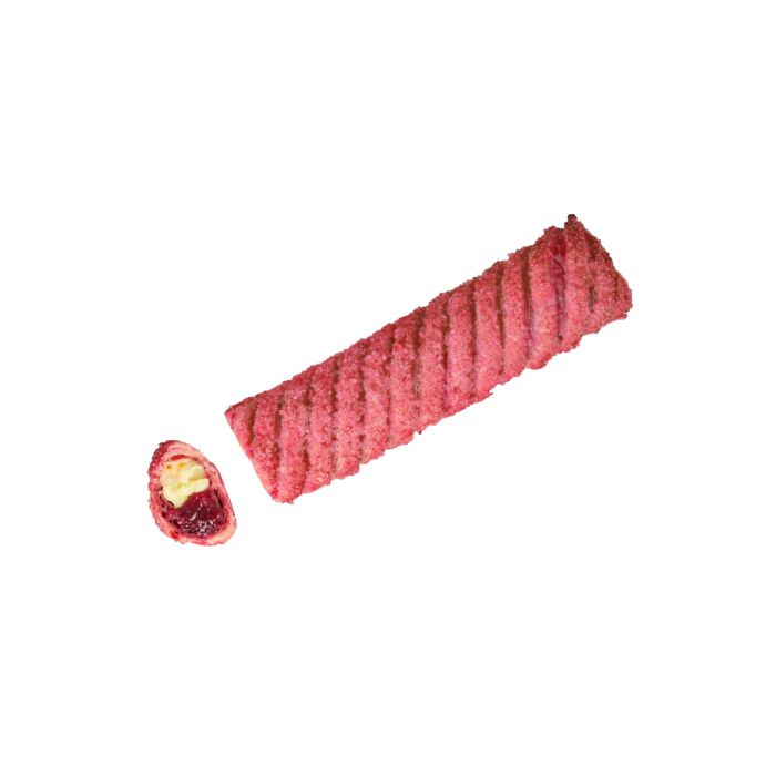 RASPBERRY AND VANILLA PUFF PASTRY STICK main product photo